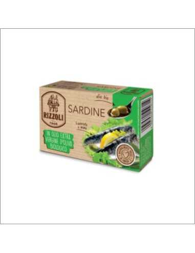 Sardine in ulei de masline eco