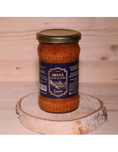 Zacusca de vinete si ardei