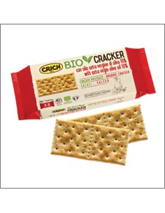 Crackers bio sarati cu ulei de masline