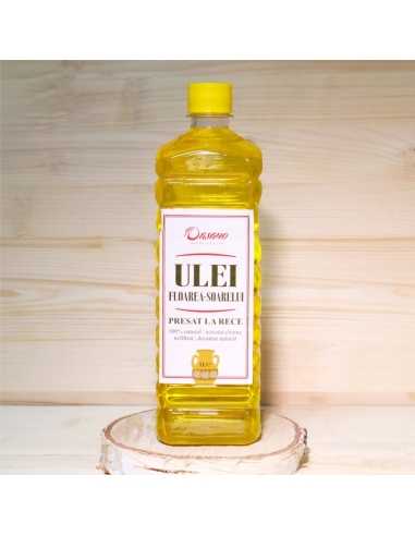 Ulei de floarea-soarelui presat la rece