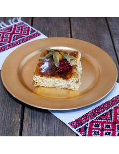 Placinta de casa cu branza si stafide